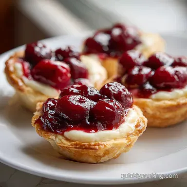 Mini Cherry Cream Cheese Pies in 25 Minutes Recipe Card