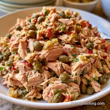 No Kitchen Tuna Salad in 10 Minutes