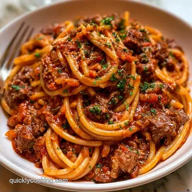 Ground Beef Pasta in 30 Minutes