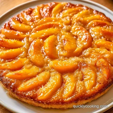 Peach Cream Cake in 60 Minutes Recipe Card