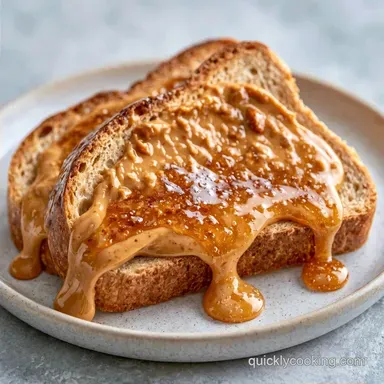 Peanut Butter Honey Sandwich in 10 Min