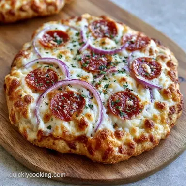 Pre Cooked Flatbread Crust Pizza: Crispy Recipe Card