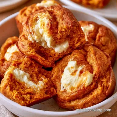 Pumpkin Cream Cheese Muffins with Discard Recipe Card