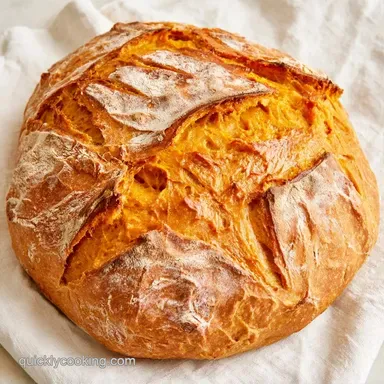 Pumpkin Spice Sourdough Bread in 75 Min Recipe Card