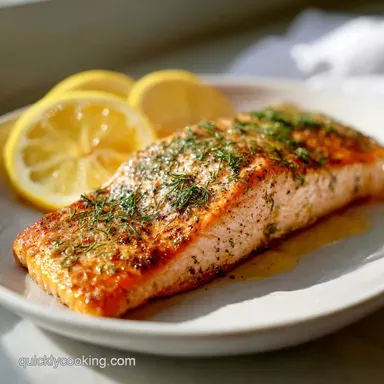 Baked Salmon: Lemon Garlic in 17 Minutes