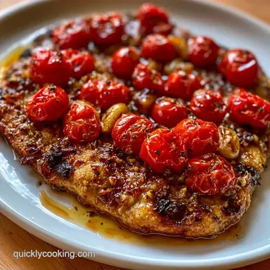 Quick Tomato Garlic Flatbread in 30 Min