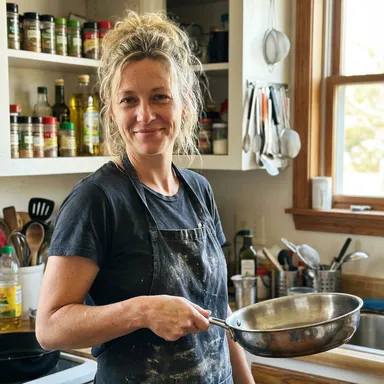 Photo of Rachel Adams - 15-Minute Skillet Dinners & High-Efficiency Restaurant-Style Speed