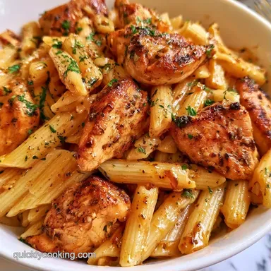 Rotisserie Chicken Pasta in 20 Minutes Recipe Card