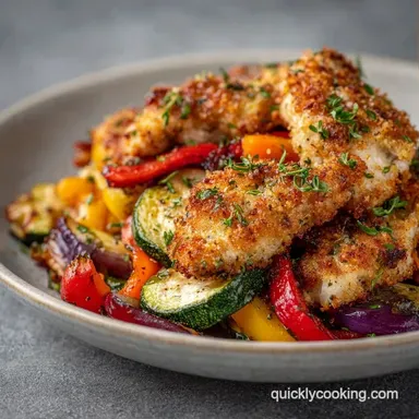 Parmesan Chicken: Crispy and Golden Recipe Card
