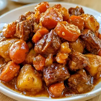 Slow Cooker Meals Beef Stew: 6 Servings