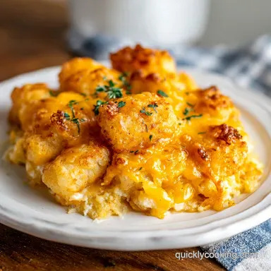 Chicken Tater Tot Casserole: 4-Hour Slow-Cooked Comfort