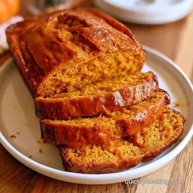 Sourdough Discard Pumpkin Bread for 12 Recipe Card