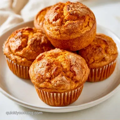 35-Minute Sourdough Pumpkin Muffins