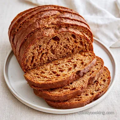 Swedish Rye Bread Limpa with Orange Zest Recipe Card