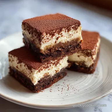 Tiramisu Brownies Ready in 30 Min Baked Recipe Card