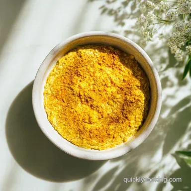 Anti Inflammatory Breakfast Idea with Turmeric and Oats in 10 Minutes Recipe Card