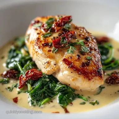 Tuscan Stove Top Chicken in 30 Minutes Recipe Card