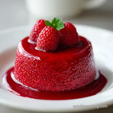 Raspberry Mousse Recipe in 35 Minutes