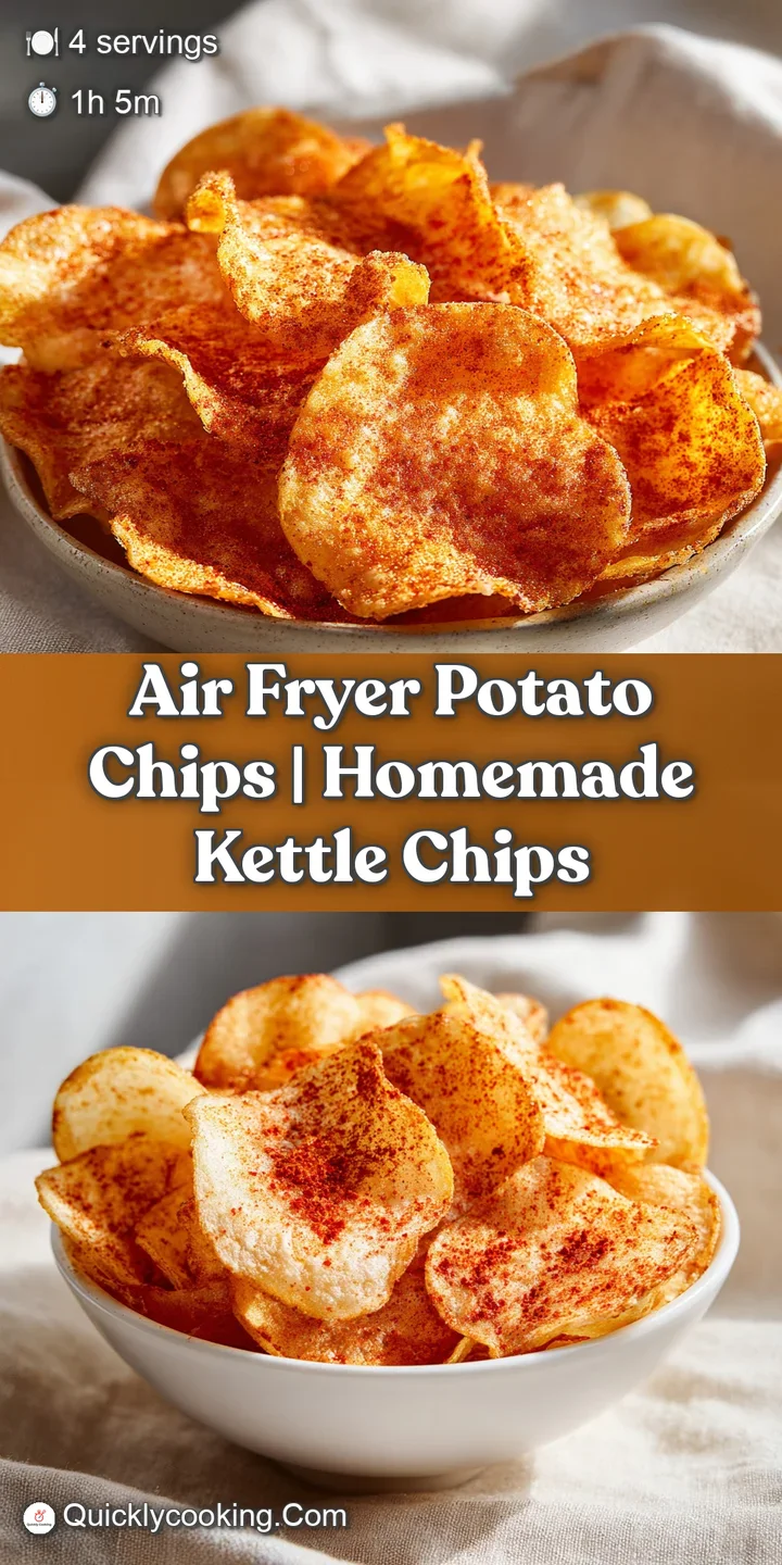 Extreme close-up of a golden, curled potato chip showing a crunchy texture and sparkling grains of sea salt.