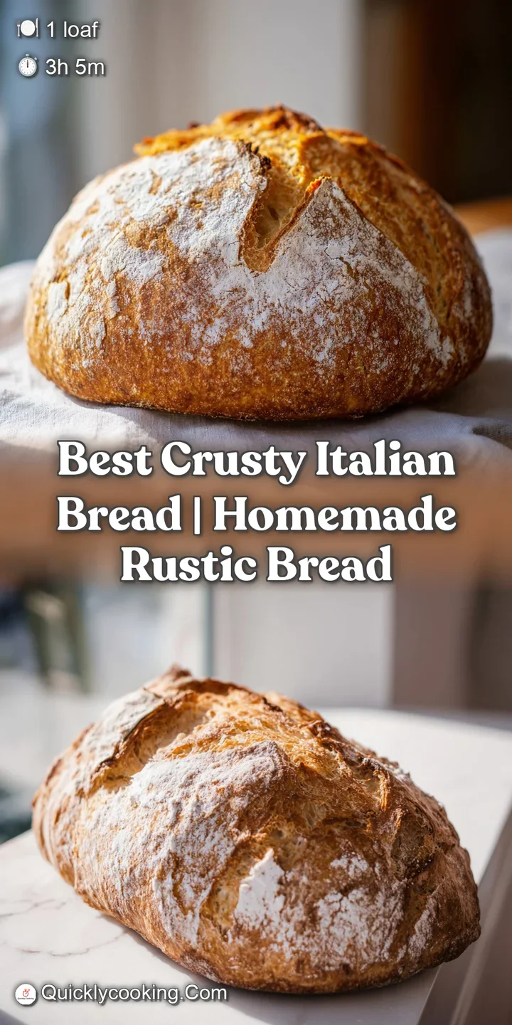 Close-up of a broken bread crust revealing a soft, airy interior with large holes and a steaming, golden exterior.