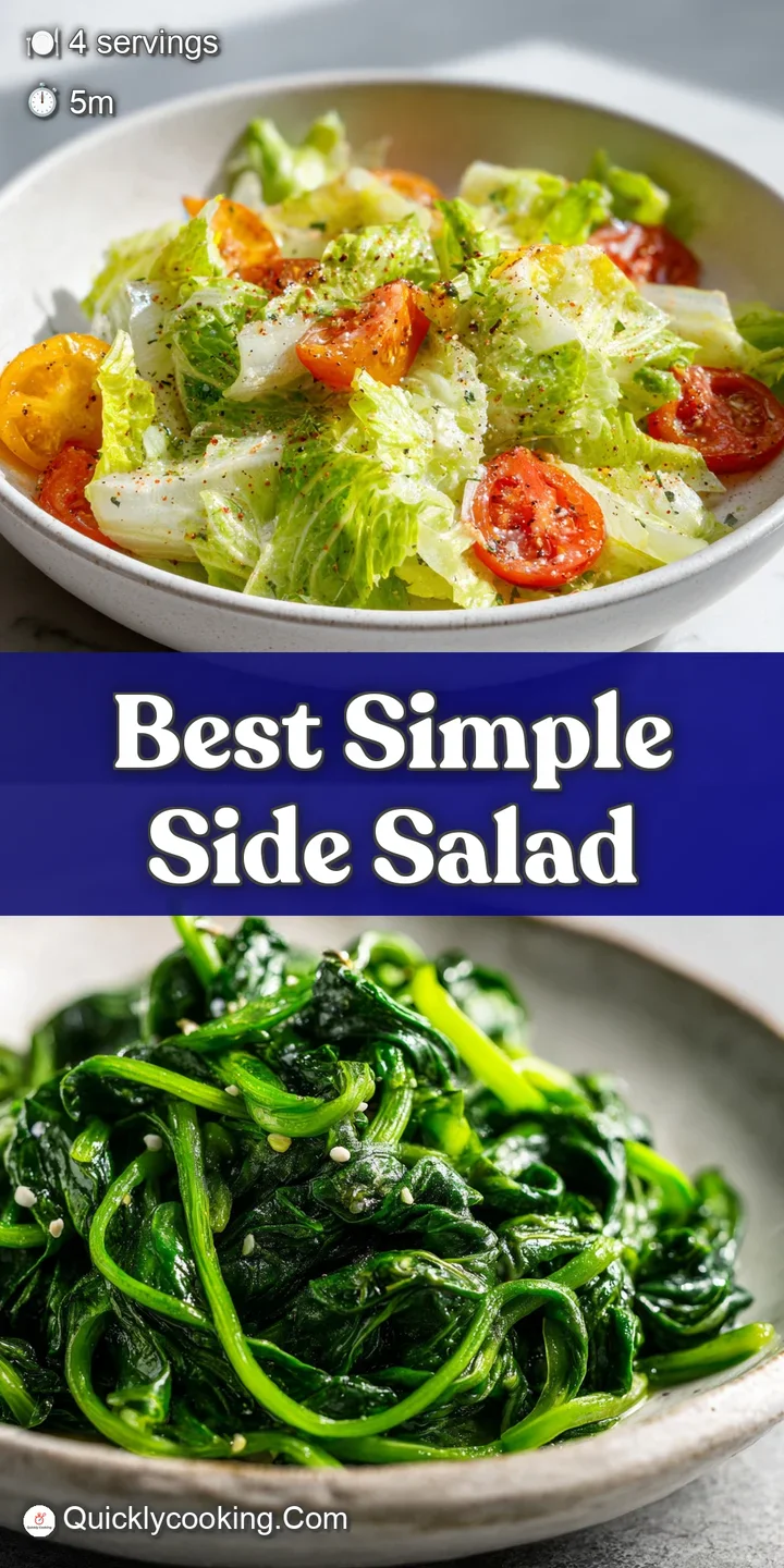 Close-up shows vibrant salad ingredients: leafy greens, ruby-red tomatoes, and creamy feta, coated in a light, bright dres...