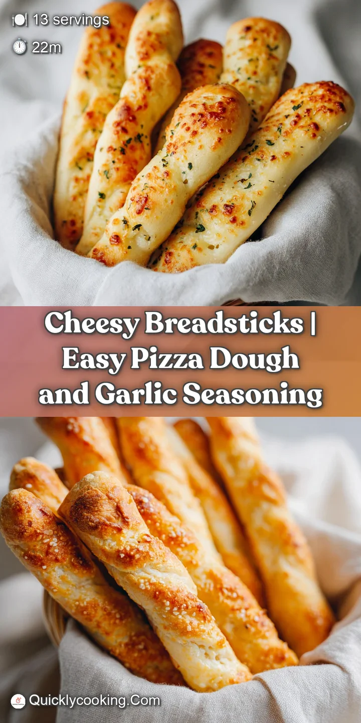 Close-up of a stretched, gooey cheese pull from a golden-brown garlic butter breadstick.