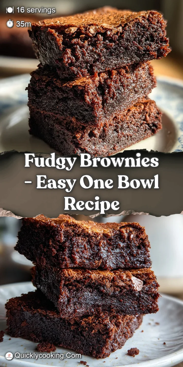 Close-up of a moist brownie, its surface a deep chocolatey brown with a slightly crackled, irresistible texture, calling f...