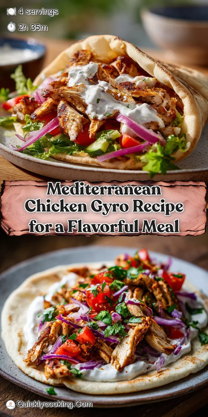 Close-up of tender chicken gyro meat with blistered edges, nestled in soft pita. Creamy sauce coats every savory bite.