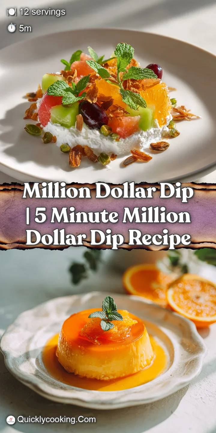 Close-up of rich, smooth white dip studded with bright red peppers and fresh green herbs, hinting at savory flavors.