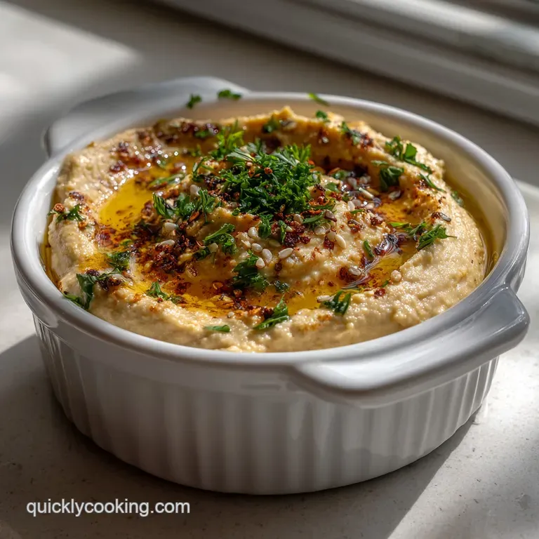 Easy 5 Minute Homemade Hummus