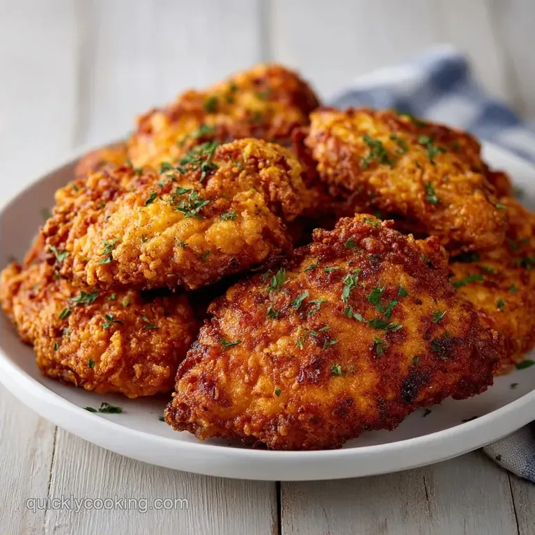 Crispy Air Fryer Spiced Chicken Thighs
