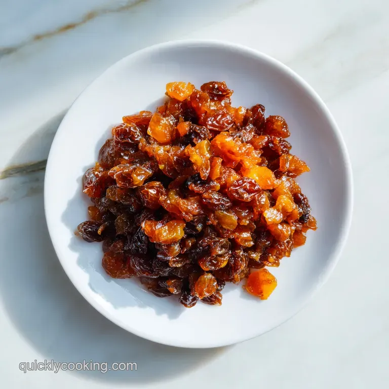 Apple Raisin Chutney: Jammy & Aromatic