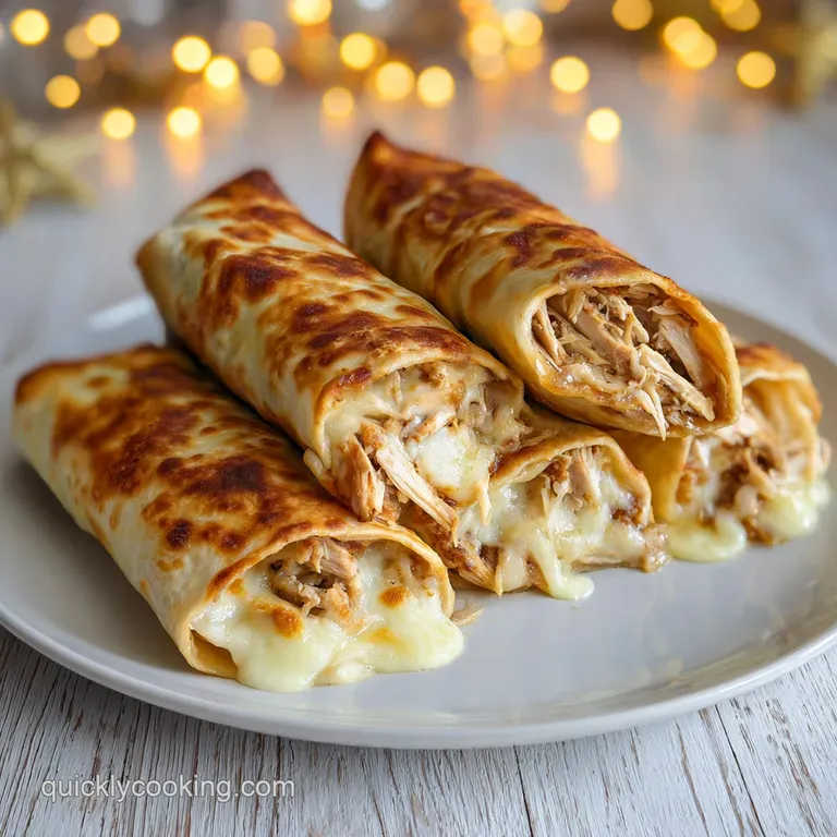 Baked Chicken Chimichangas: Crispy and Creamy