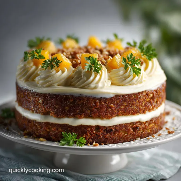 Best Carrot Cake: Moist & Spiced