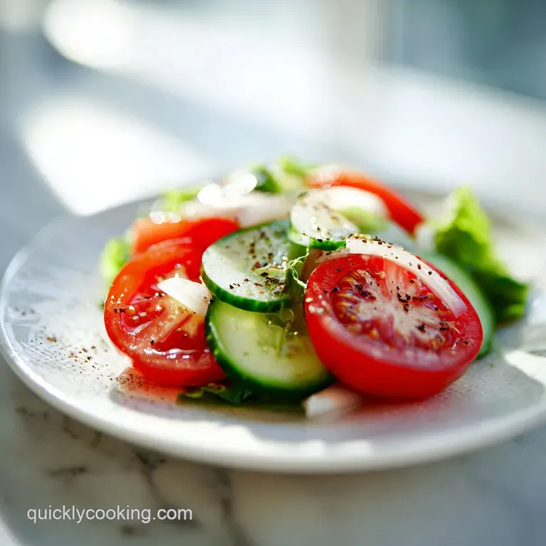 Best Simple Side Salad: Tangy & Snappy