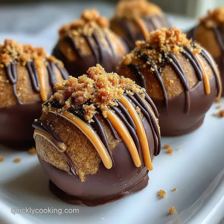 Biscoff Truffles: No-Bake