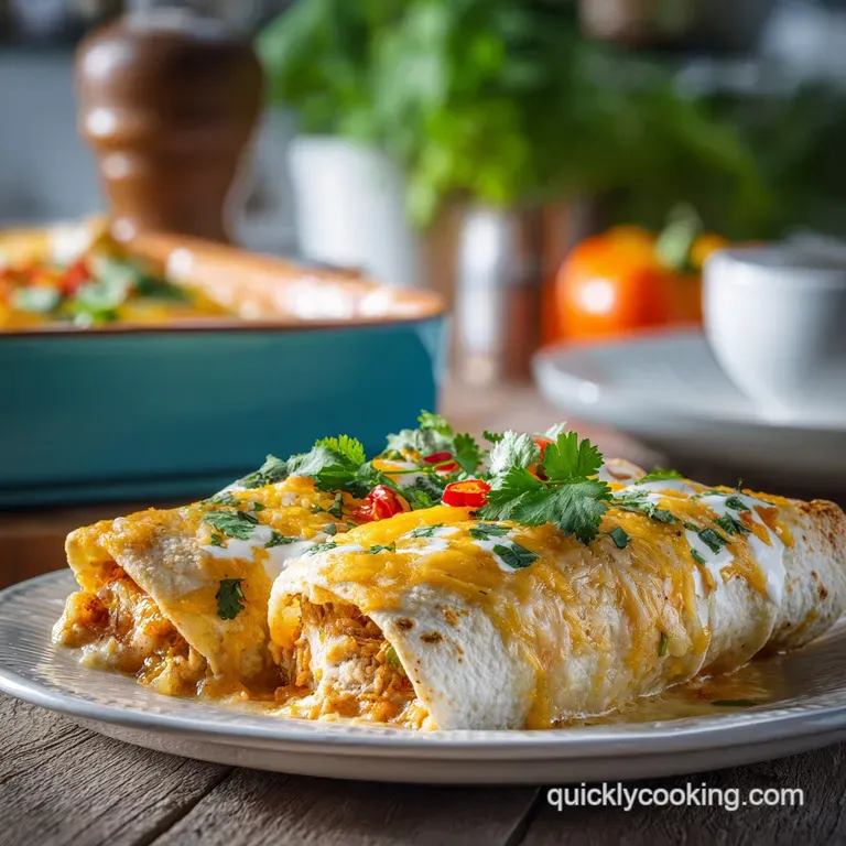 Breakfast Enchiladas with Sausage Gravy