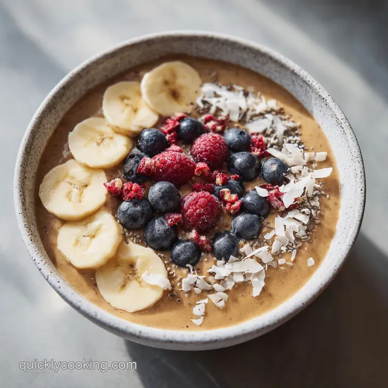 Breakfast Smoothie Bowl: Velvety Berry Base