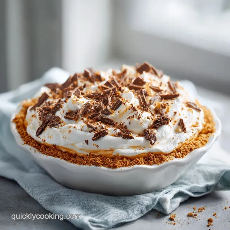 No Bake Butterfinger Pie Recipe