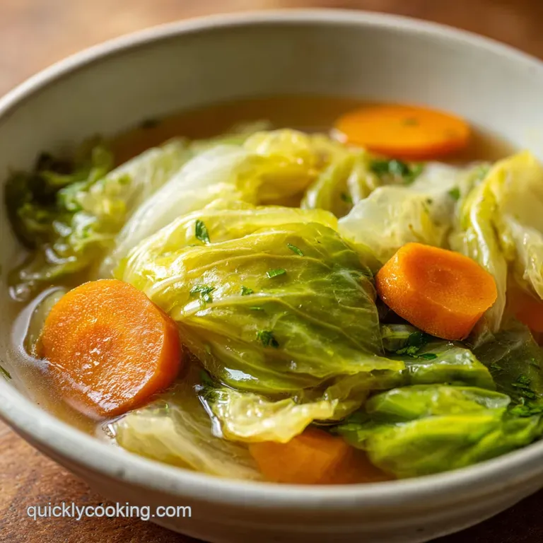Cabbage Fat Burning Soup: Light and Nourishing