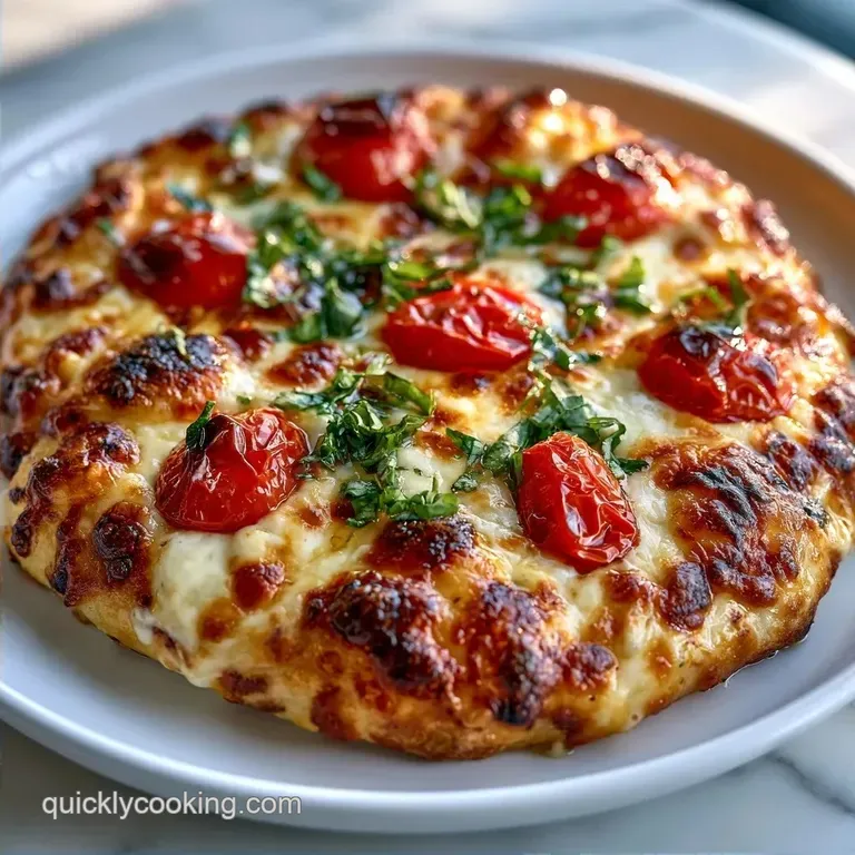 Caprese Flatbread Fresh Tomatoes: Crispy and Juicy