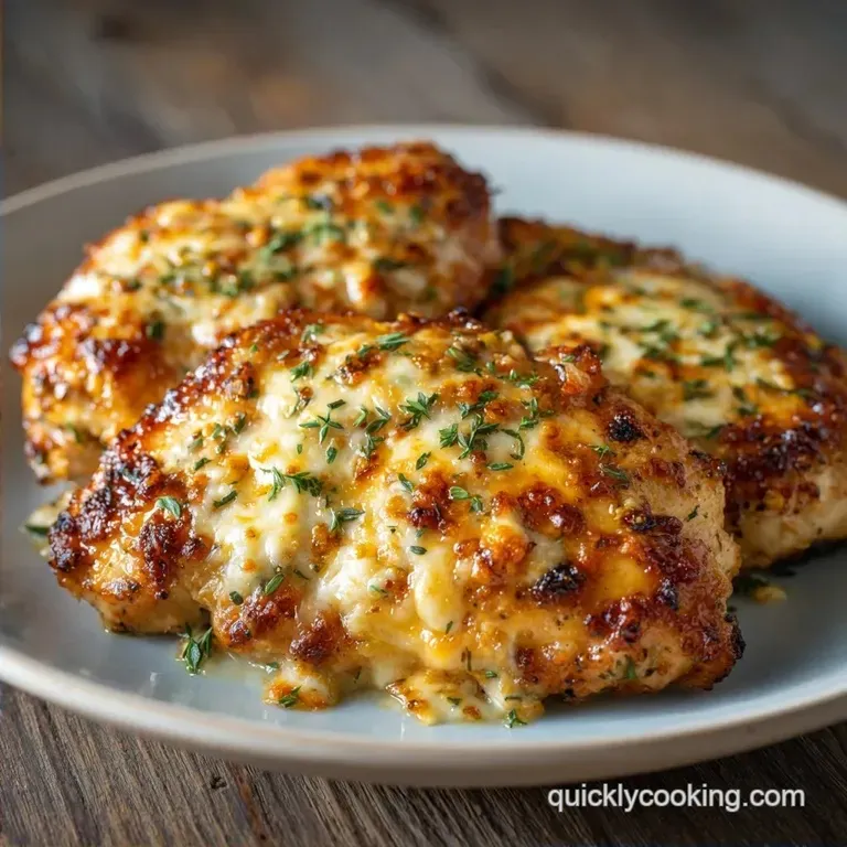 Cheesy Chicken Thigh Bake: Velvety and Golden