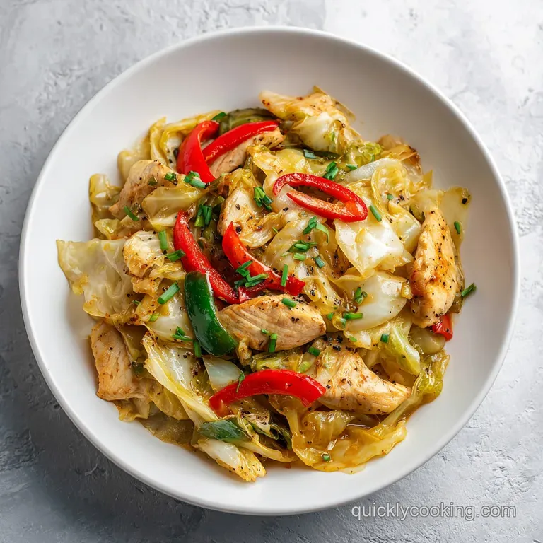 Chicken Cabbage Stir Fry: Charred and Savory