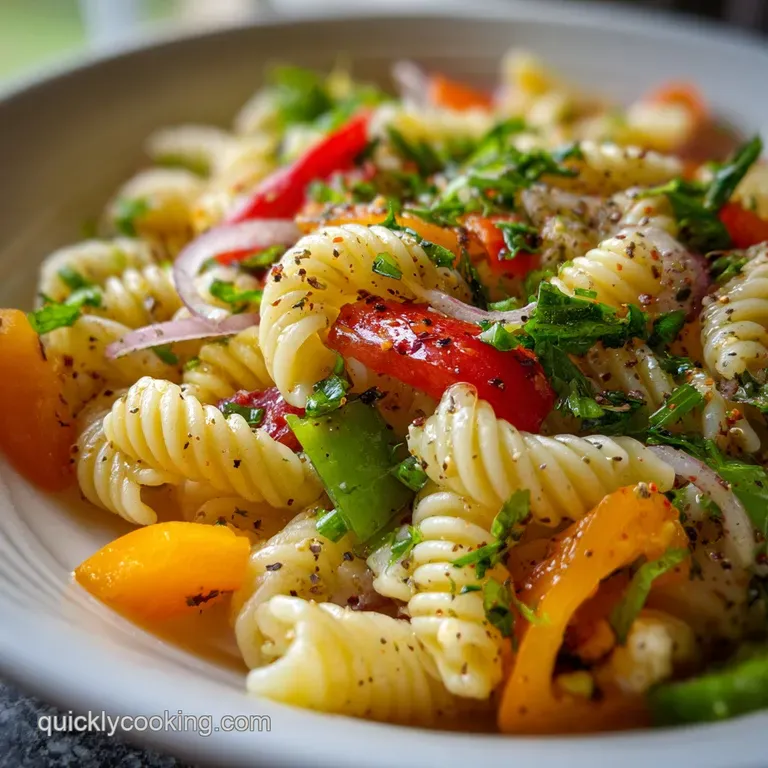 Easy Cold Pasta Salad for Lunch Boxes
