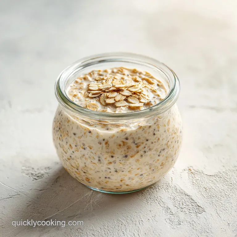 Cookie Dough Overnight Oats: Silky and Dense