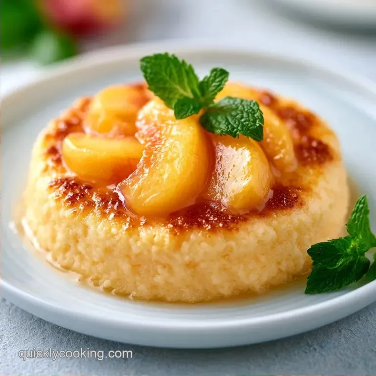 Southern Peach Fluff with Cream Cheese
