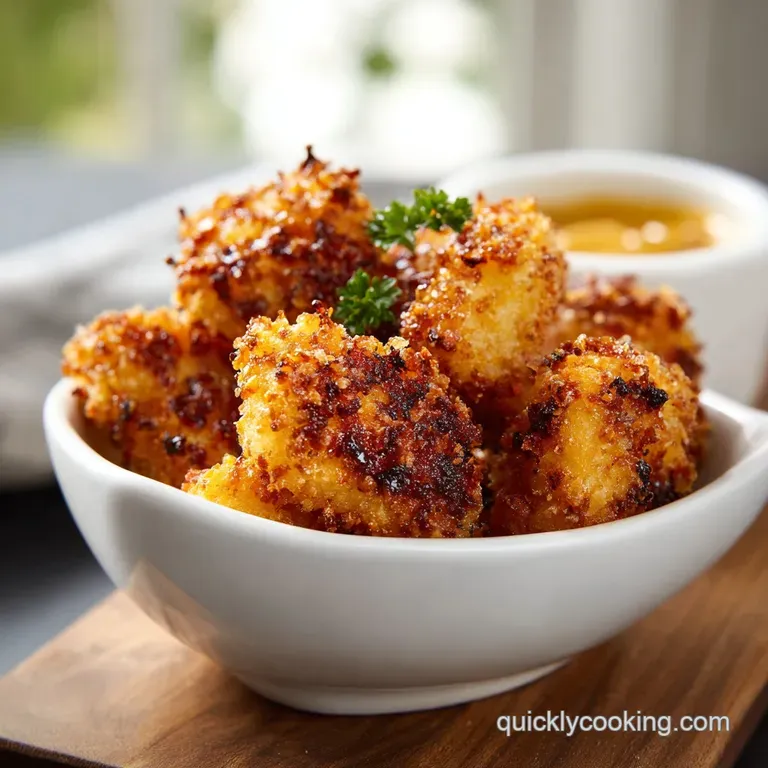 Homemade Crispy Air Fryer Chicken Nuggets