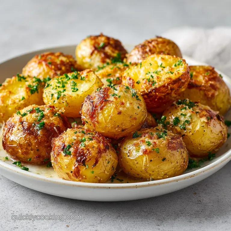 Parmesan Potatoes: Extra Crispy