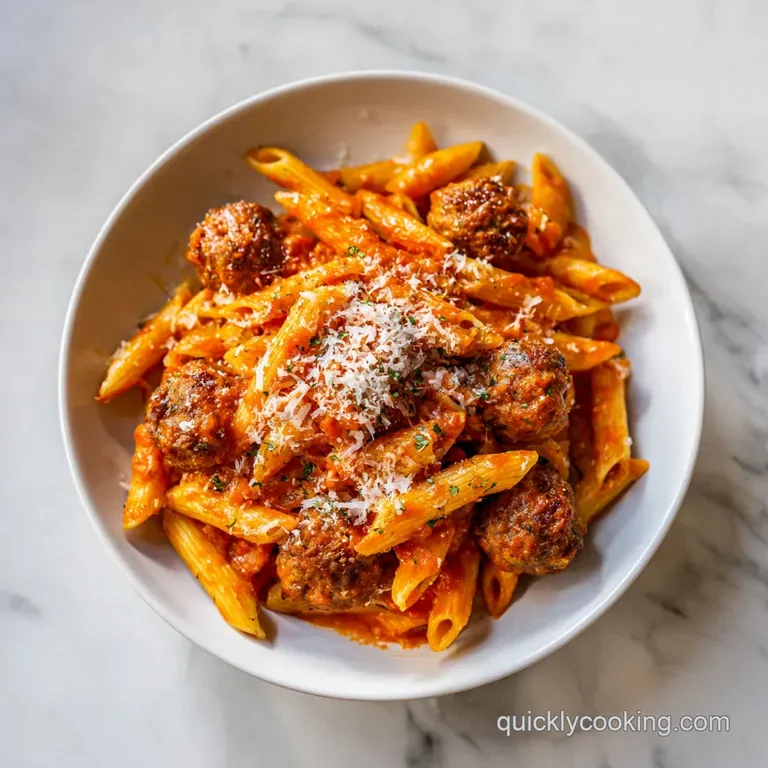 Dump and Bake Meatball Casserole: Golden and Baked