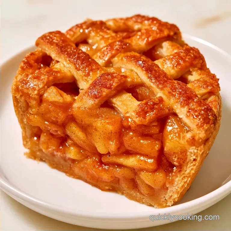 Easy Apple Pie Recipe in 75 Minutes